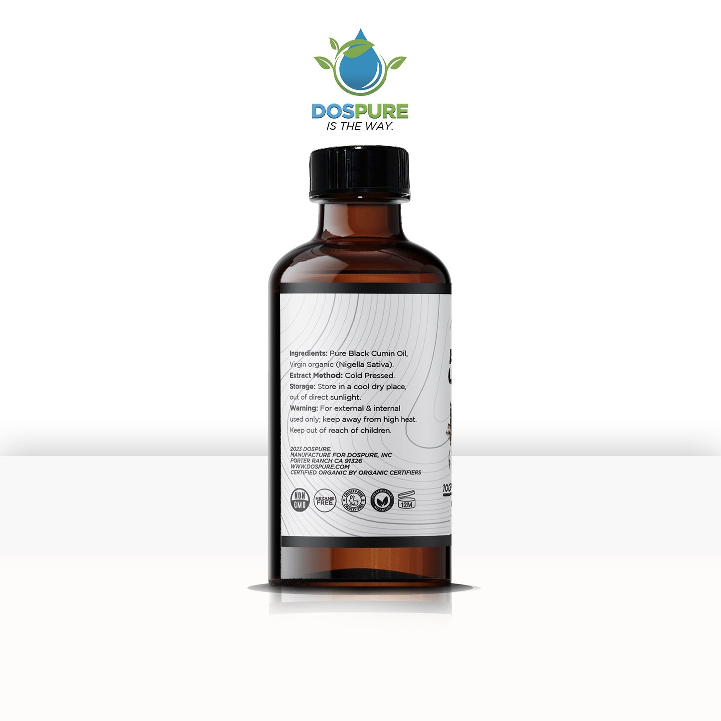 Organic-Oil-Black Seed -black cumin-Respiratory-Digestive-Antibacterial-Antifungal