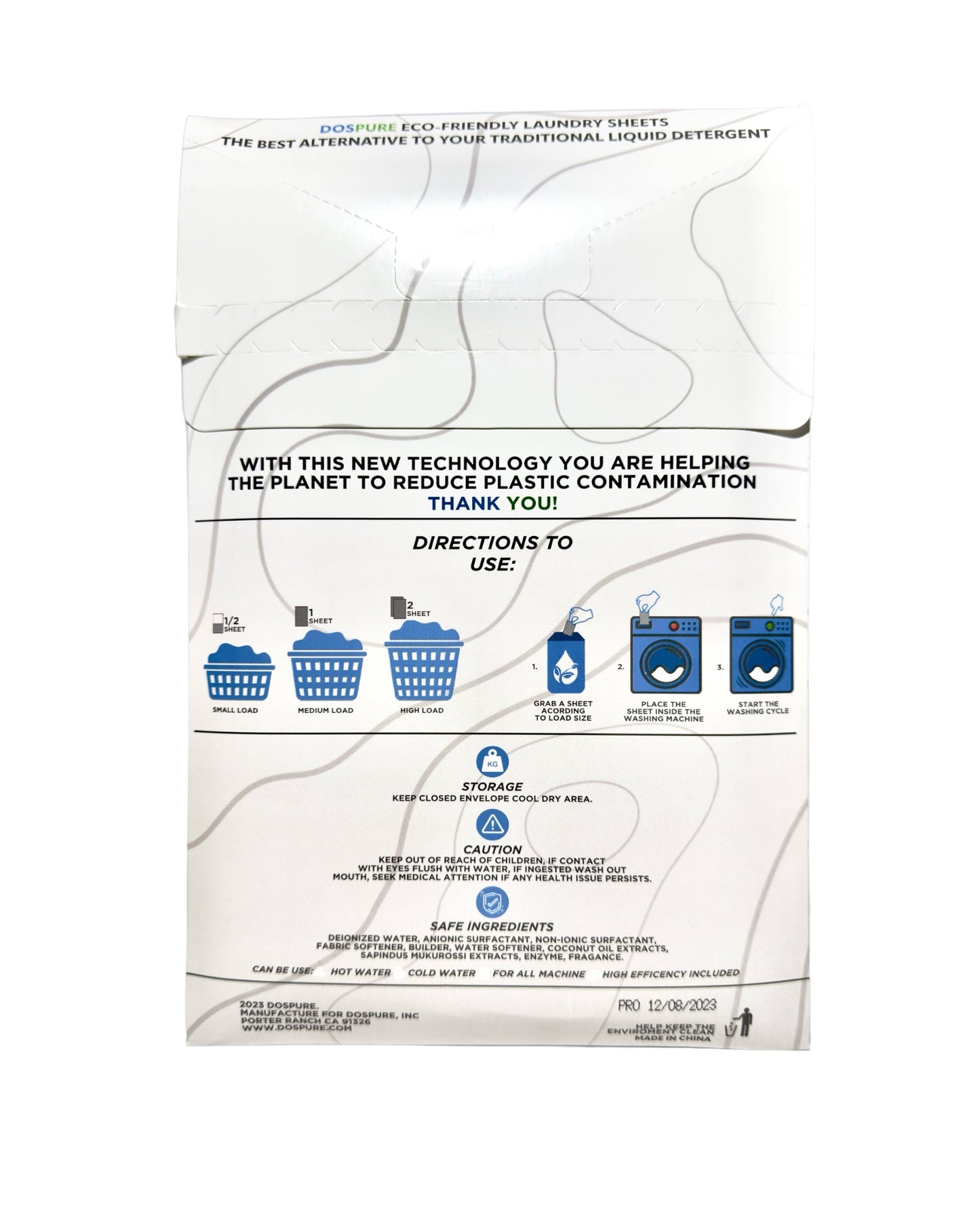 Laundry Detergent -Eco friendly-Biodegradable-SCENT FREE- Sheets-Organic-Clean-Safe