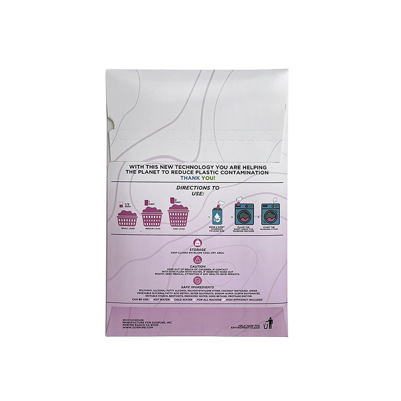 Laundry Detergent - Biodegradable-Clean-Organic-Sheets-Eco friendly-safe